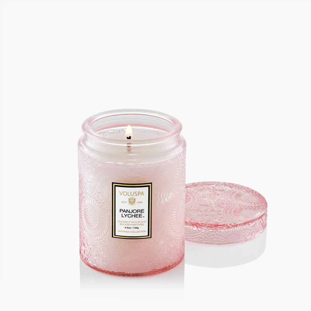 Voluspa Panjore Lychee Small Jar Candle 5.5oz