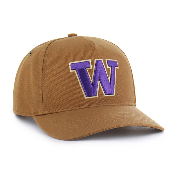 Carhartt x 47 Brand Brown Washington Huskies Hitch Snapback Hat