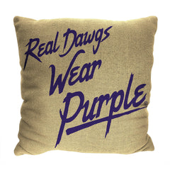 Photo of Northwest  Tapestry Pillow Gold Side.