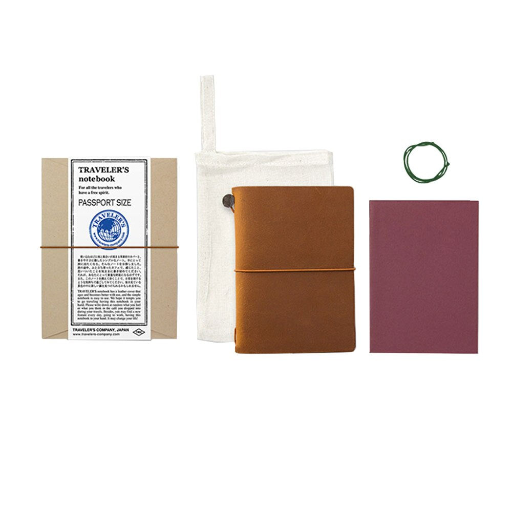 Traveler's Company Passport Leather Notebook