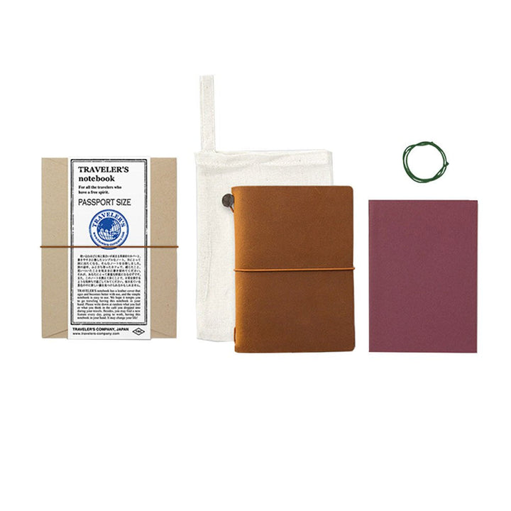 Traveler's Company Passport Leather Notebook