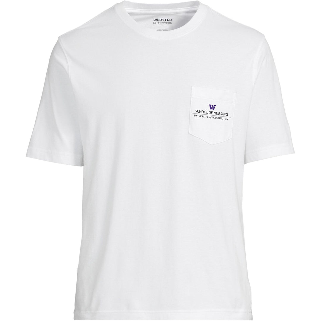 Lands' End Unisex UW School of Nursing Short Sleeve Pocket T-Shirt