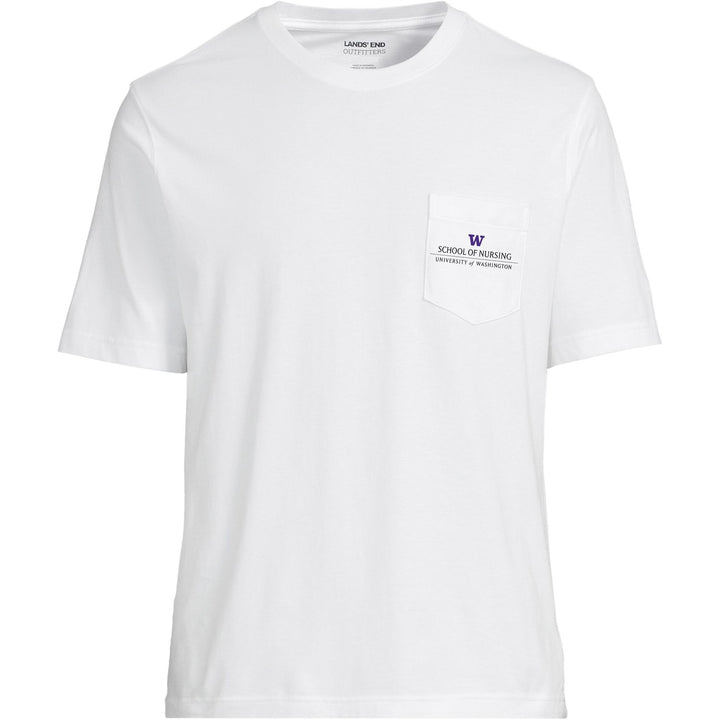 Lands' End Unisex UW School of Nursing Short Sleeve Pocket T-Shirt
