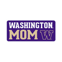 Photo of Neil Purple U of W Mom Recycled Wood Magnet.