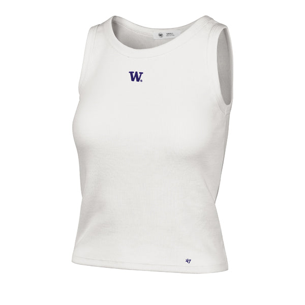 47 Brand Women's W Logo Skyhook Baby Rib Tank