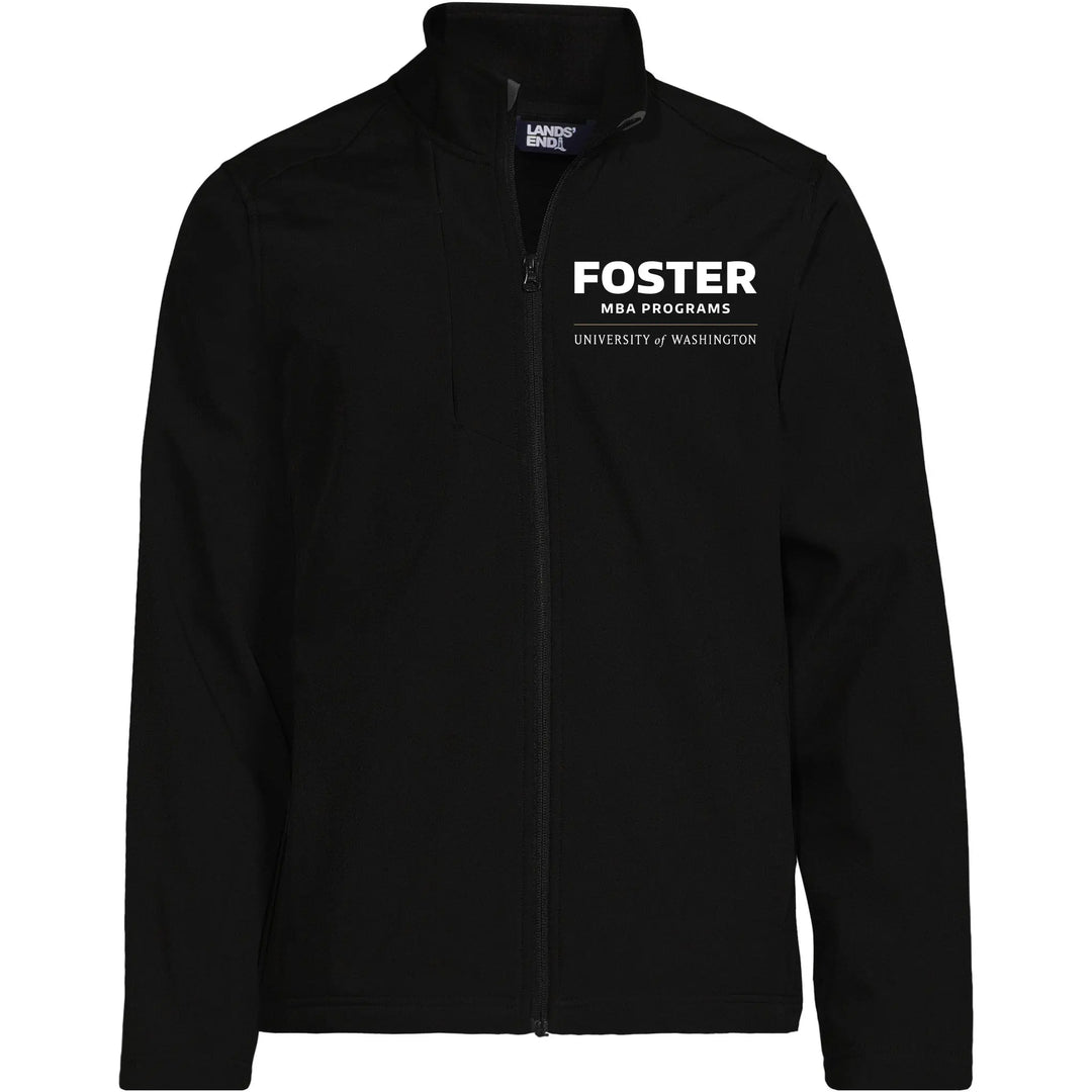 Lands' End Men's UW Foster MBA Programs Soft Shell Jacket