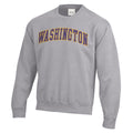 GFS Unisex Washington Huskies Twill Arch Big Cotton Crewneck Oxford thumbnail