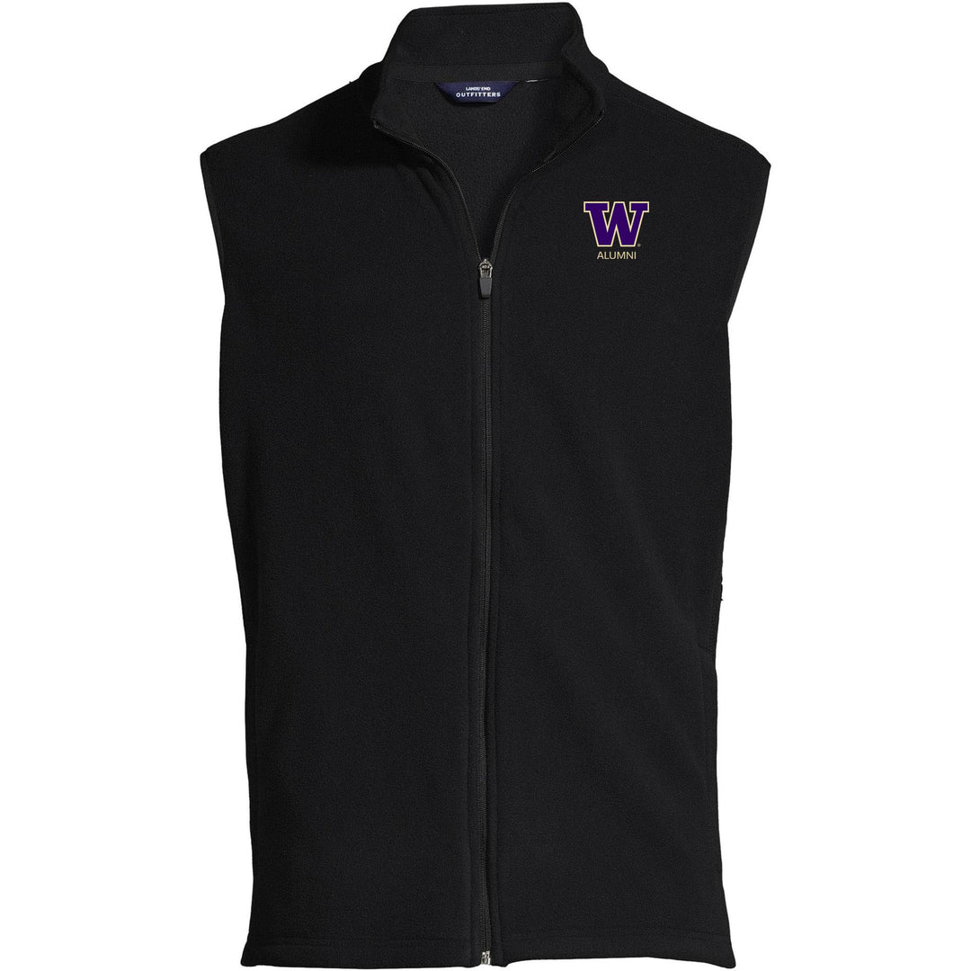 Lands' End Men's UW Alumni ThermaCheck Fleece Vest