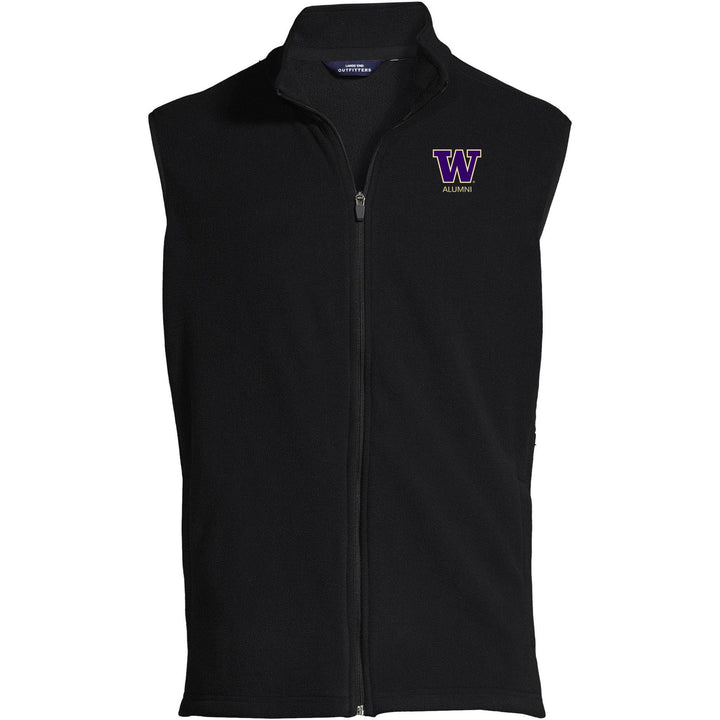 Lands' End Men's UW Alumni ThermaCheck Fleece Vest