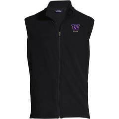 Lands' End Men's UW Alumni ThermaCheck Fleece Vest