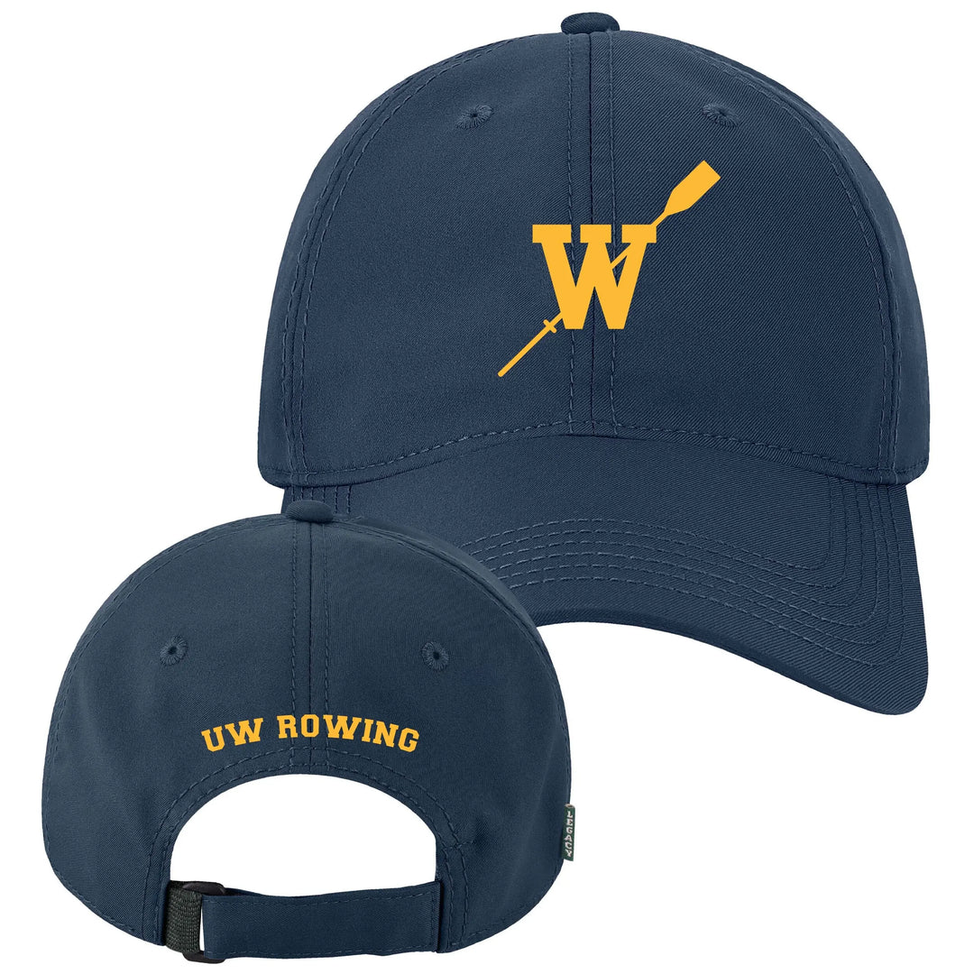 Legacy Navy Washington Rowing Oar Cool Fit Adjustable Hat