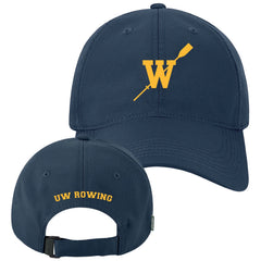 Photo of Legacy Navy Washington Rowing Oar Cool Fit Adjustable Hat.