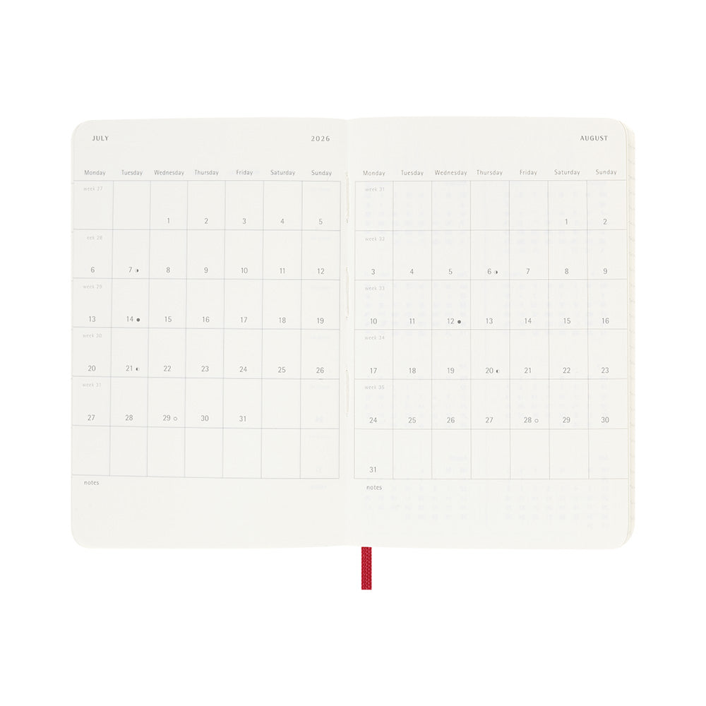 Moleskine 2026 Pocket Softcover Daily Planner