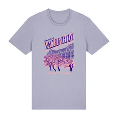 Photo of Uscape Unisex Cherry Blossom UW Quad Organic Cotton Tee.