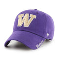 47 Brand Women's Purple Washington Miata Clean Up Adjustable Hat thumbnail