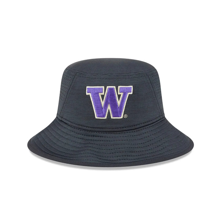 New Era Black Heather W Digi Tech Bucket Hat OSFM