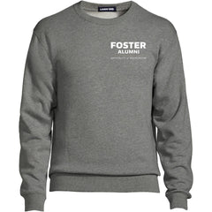 Photo of Lands' End Unisex UW Foster Alumni Crewneck Sweatshirt.