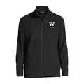Lands' End Men's UW School of Music Thermacheck Fleece Full Zip Black thumbnail