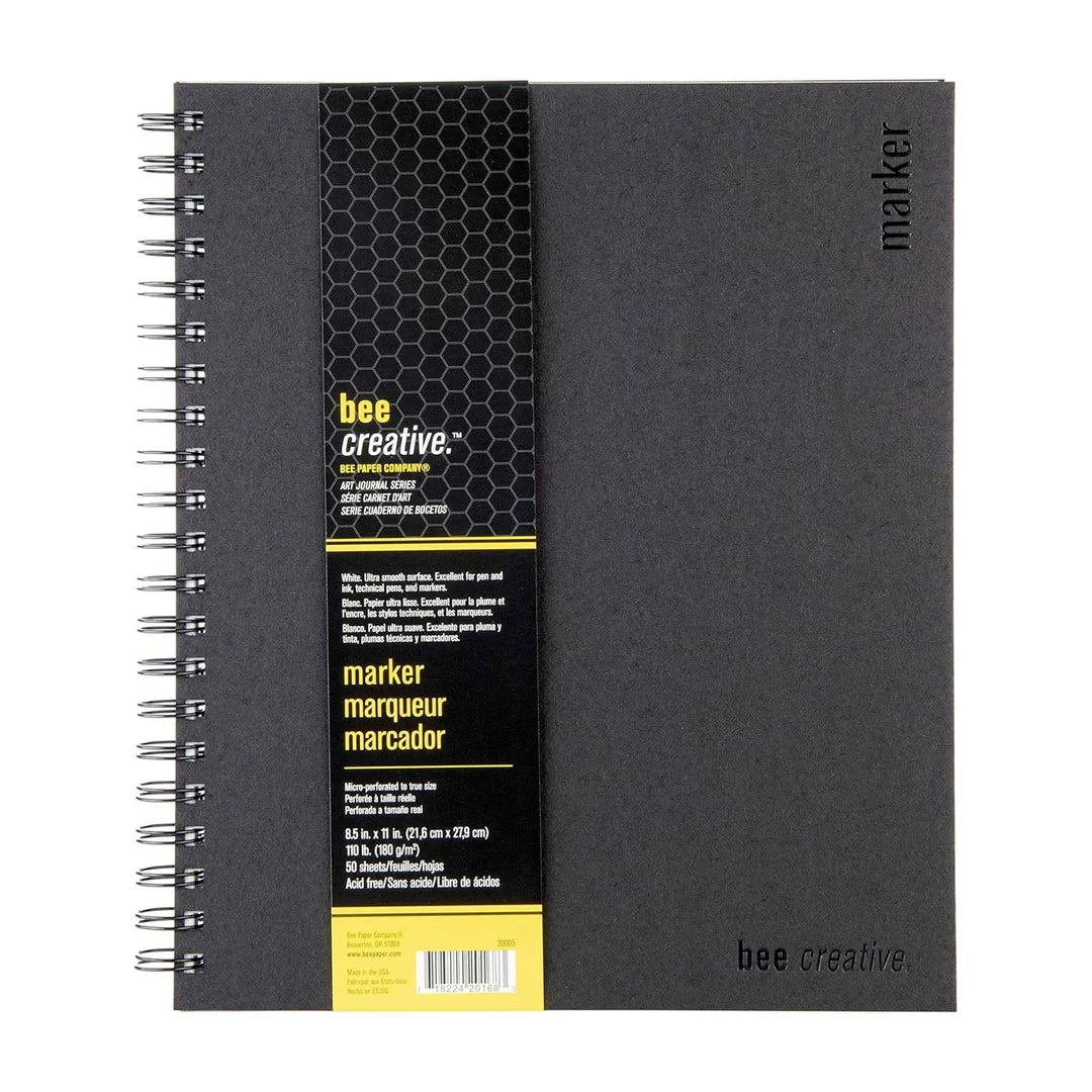 Bee Paper 8.5" x 11" 110 lb. 50 Sheet Marker Journal