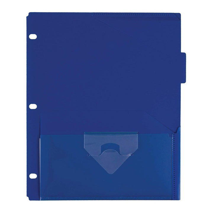 Five Star NotePocket Tabbed Flex Dividers 3 Count