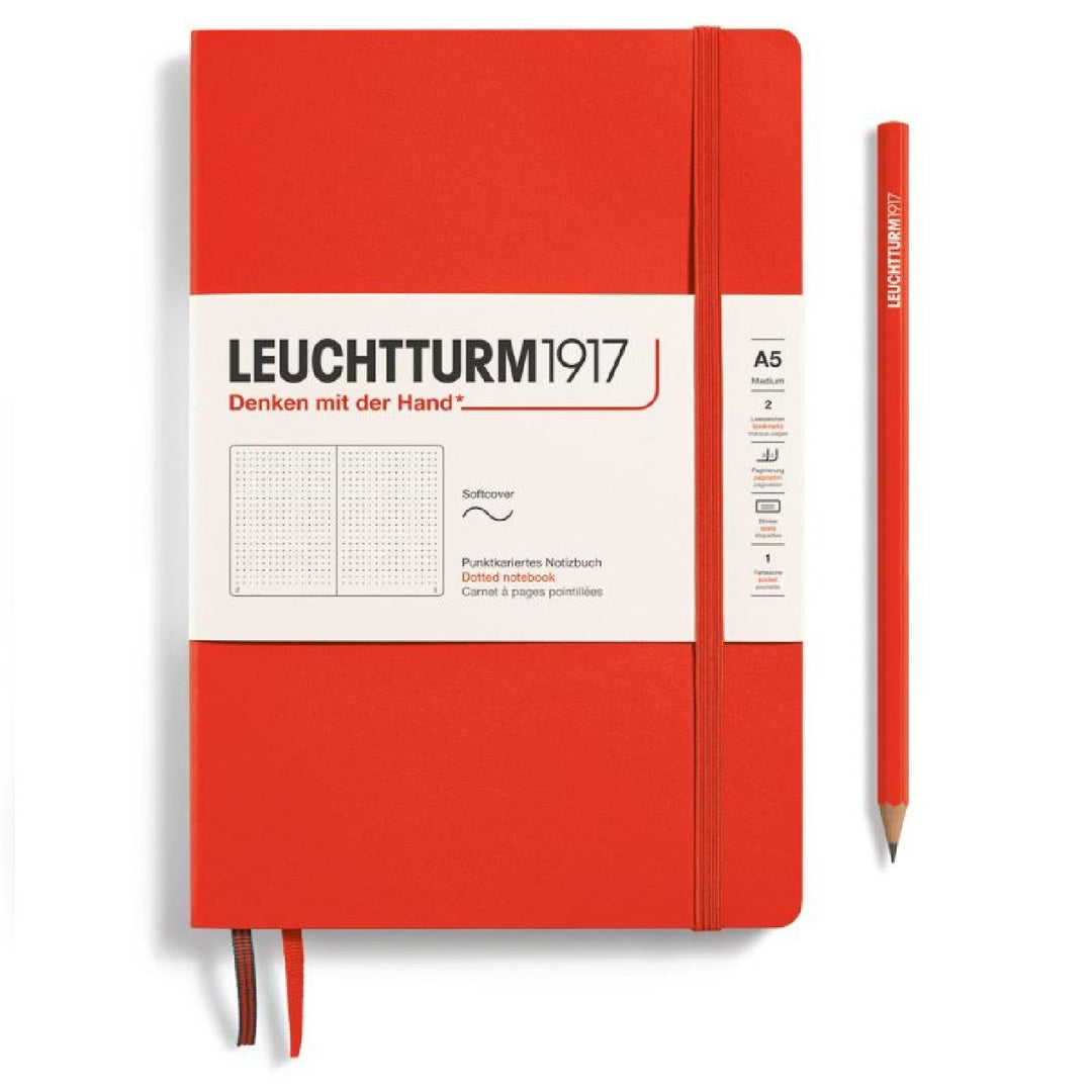 Leuchtturm 1917 A5 Medium Softcover Notebook 123ct