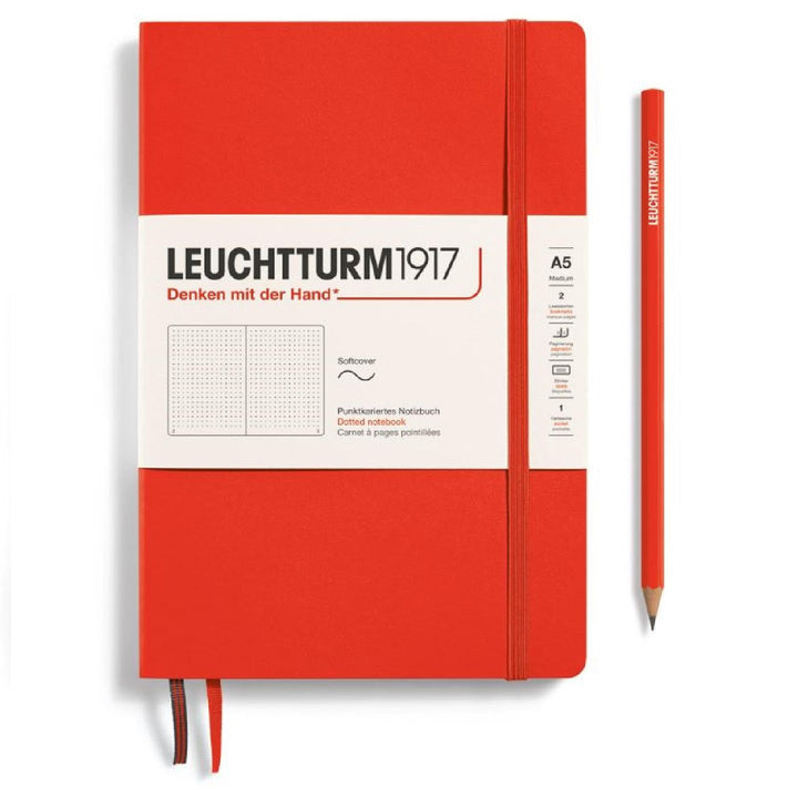 Leuchtturm 1917 A5 Medium Softcover Notebook 123ct
