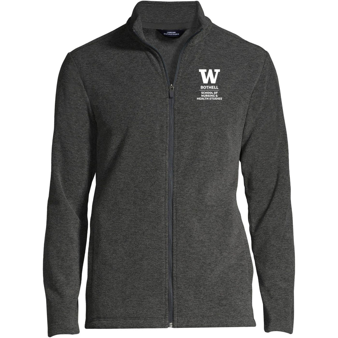 Lands' End Men's UW Bothell Nursing & Health Studies Thermacheck Fleece Full Zip