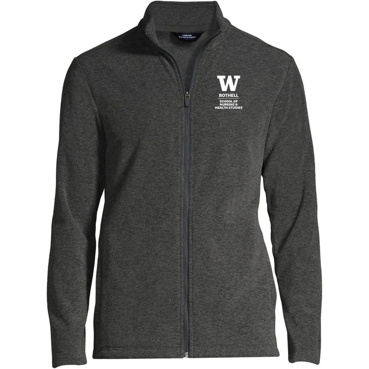 Lands' End Men's UW Bothell Nursing & Health Studies Thermacheck Fleece Full Zip