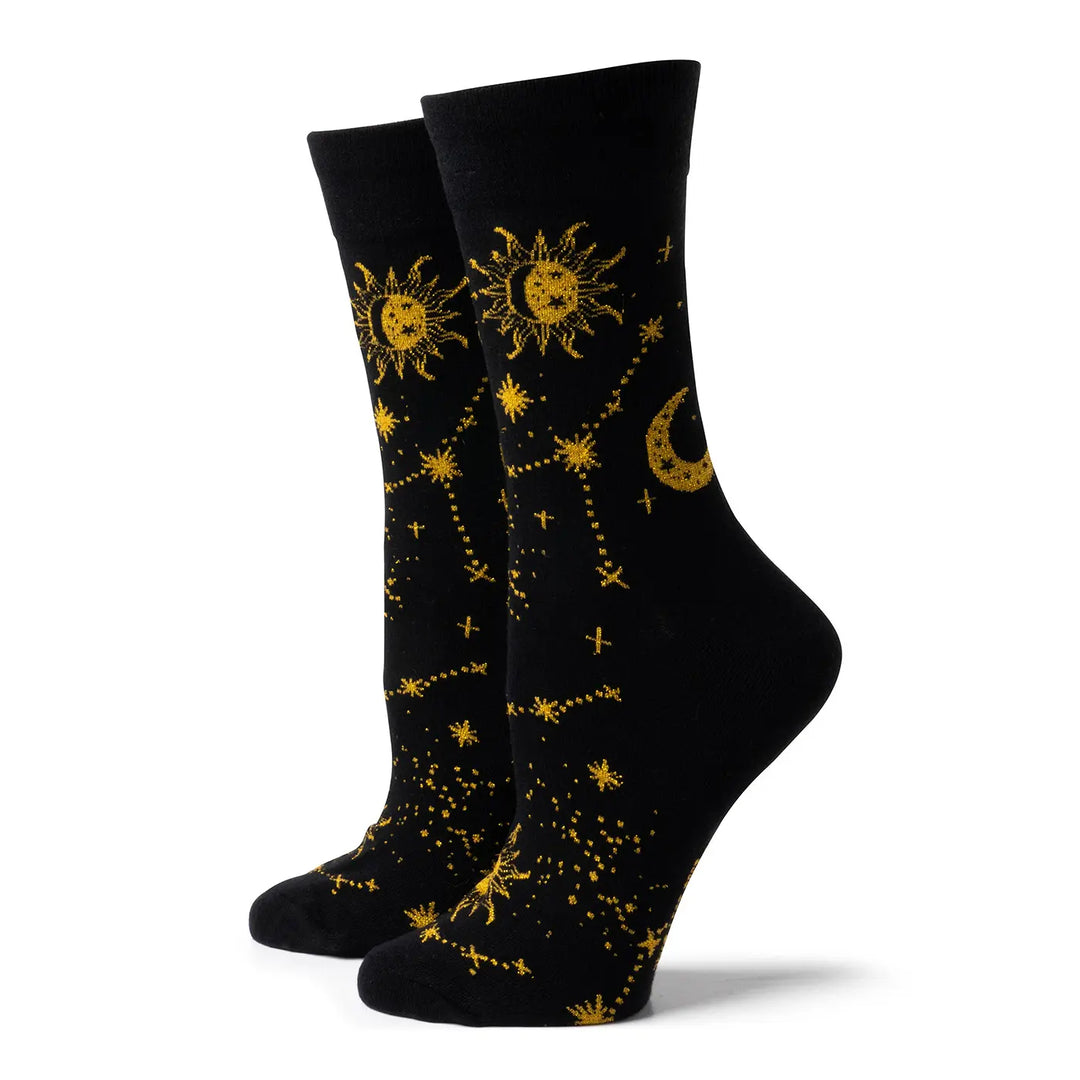 Two Left Feet Lunar-tic Socks Small