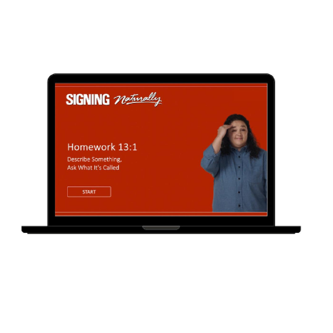 Signing Naturally Units 13, 14 and The Ball Story (6270ED) 2024 Interactive Online