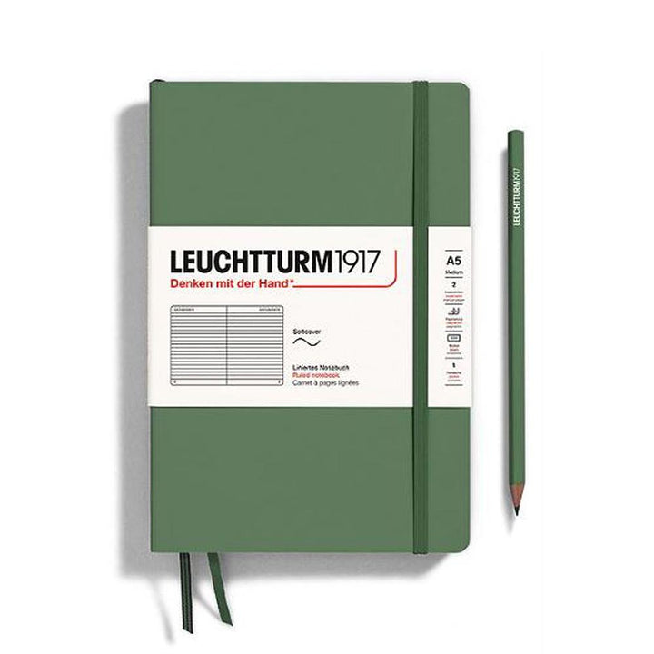 Leuchtturm 1917 A5 Medium Hardcover Notebook 251ct