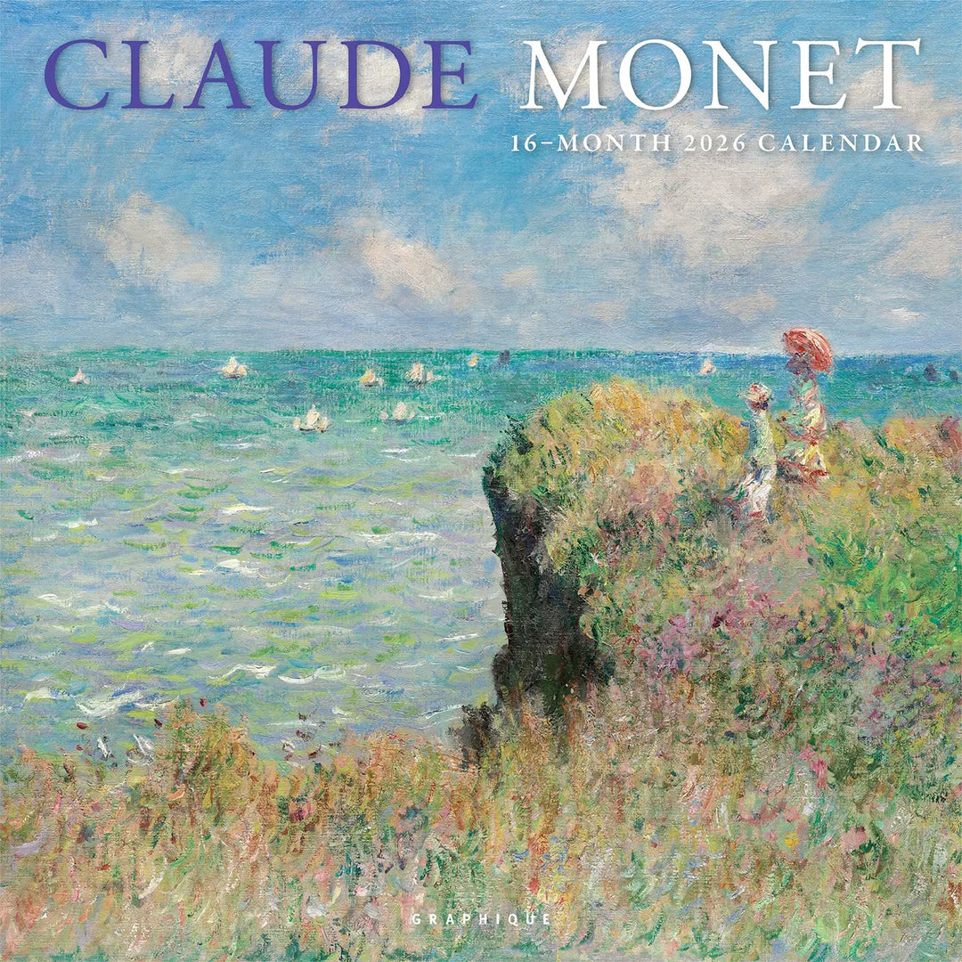 Graphique De France 12" x 12" Claude Monet Wall Calendar
