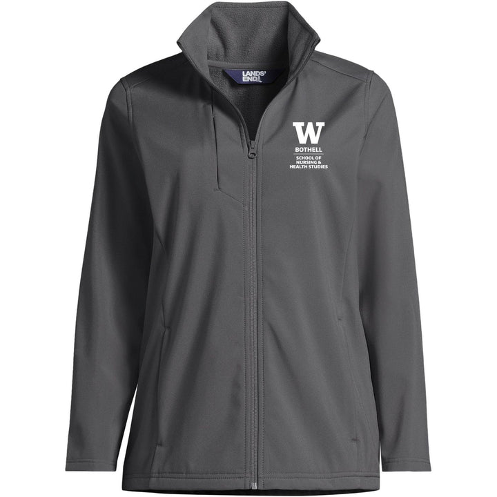 Lands' End Women's UW Bothell Nursing & Health Studies Soft Shell Jacket