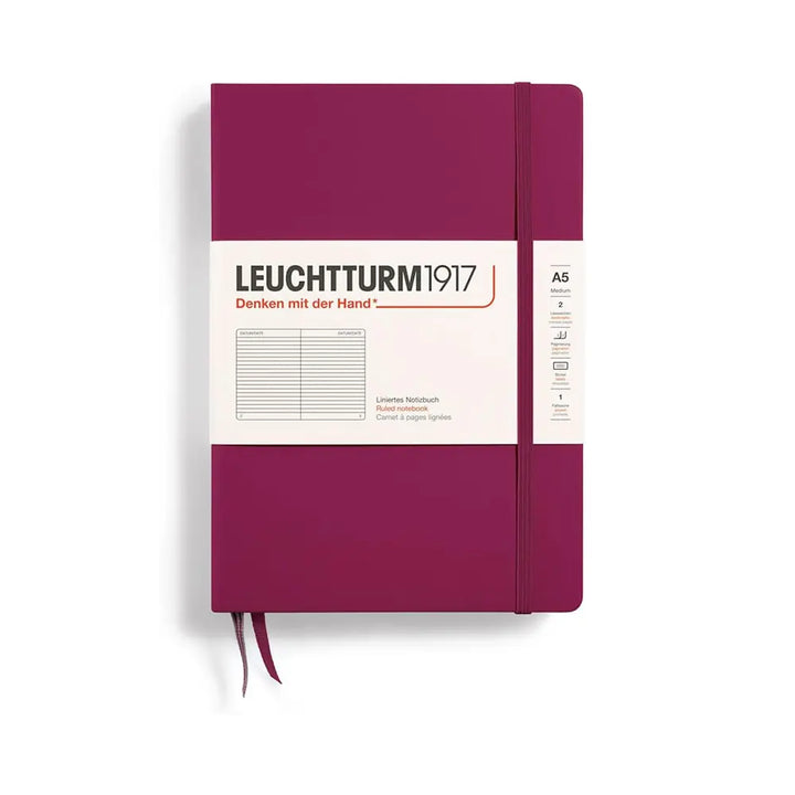 Leuchtturm 1917 A5 Medium Hardcover Notebook 251ct