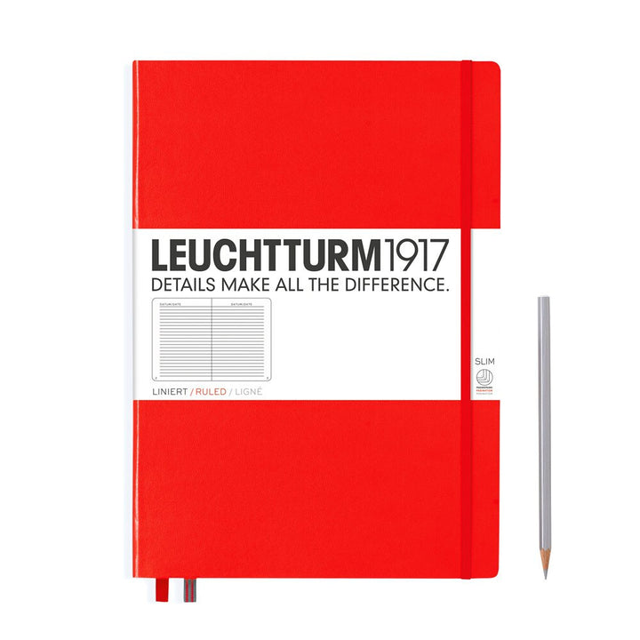 Leuchtturm 1917 Master Slim A4+ Hardcover Notebook 121ct