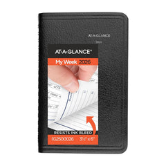Photo of At-A-Glance DayMinder 2026 3.5" x 6" Weekly Planner.