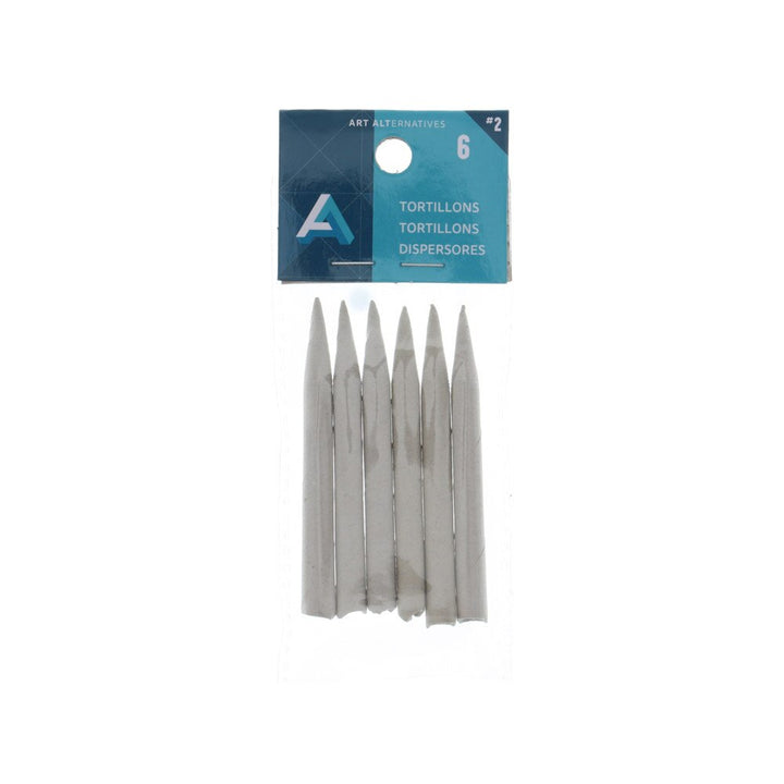 Art Alternatives Small 3/16" Tortillons 6 Pieces