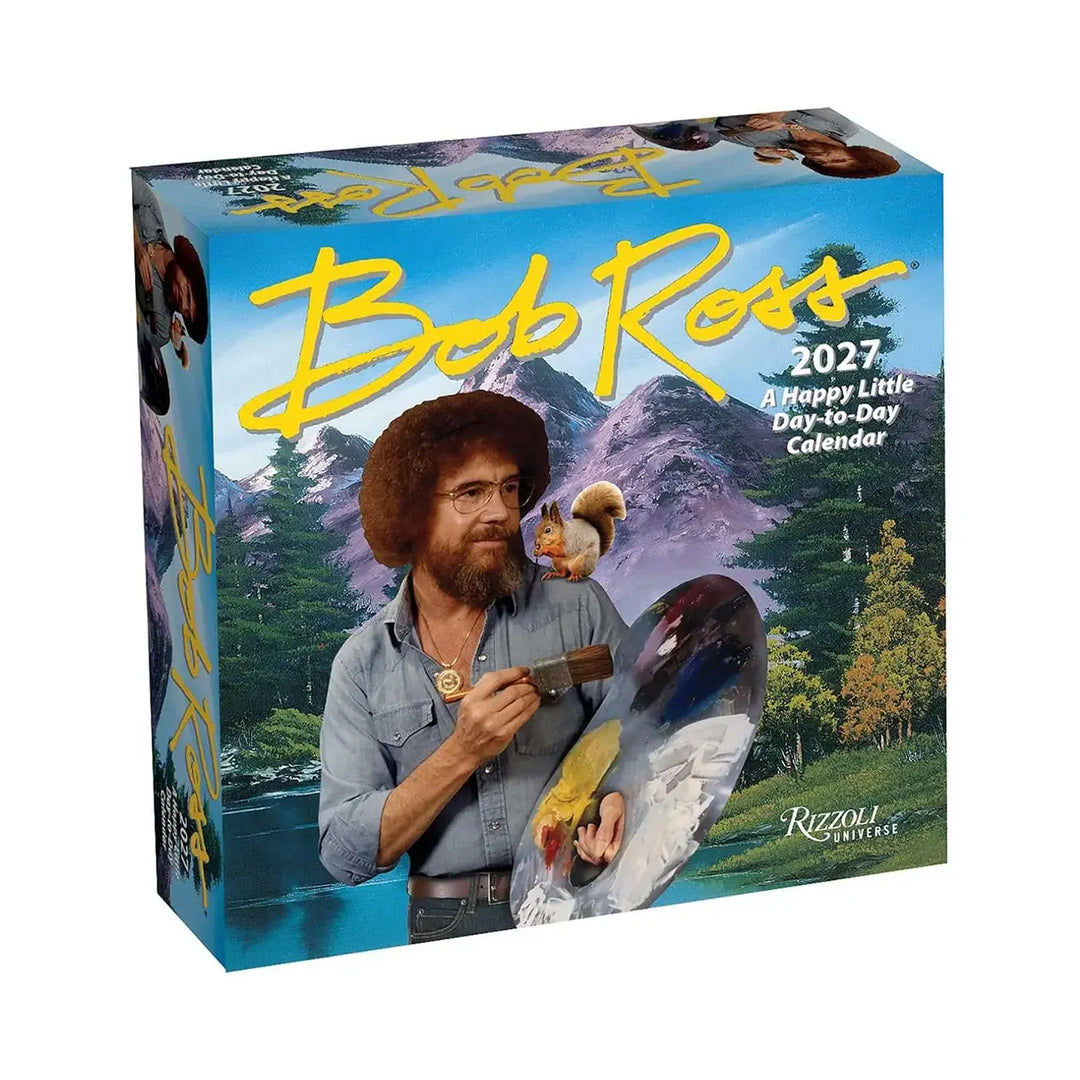 Bob Ross 2027 Day-to-Day Calendar