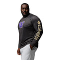 Columbia Men's Washington Huskies PFG Terminal Tackle Heather Long Sleeve Tee thumbnail