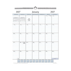 Photo of Payne 2027 Annual 14" x 17" Wire Bound Wall Calendar.