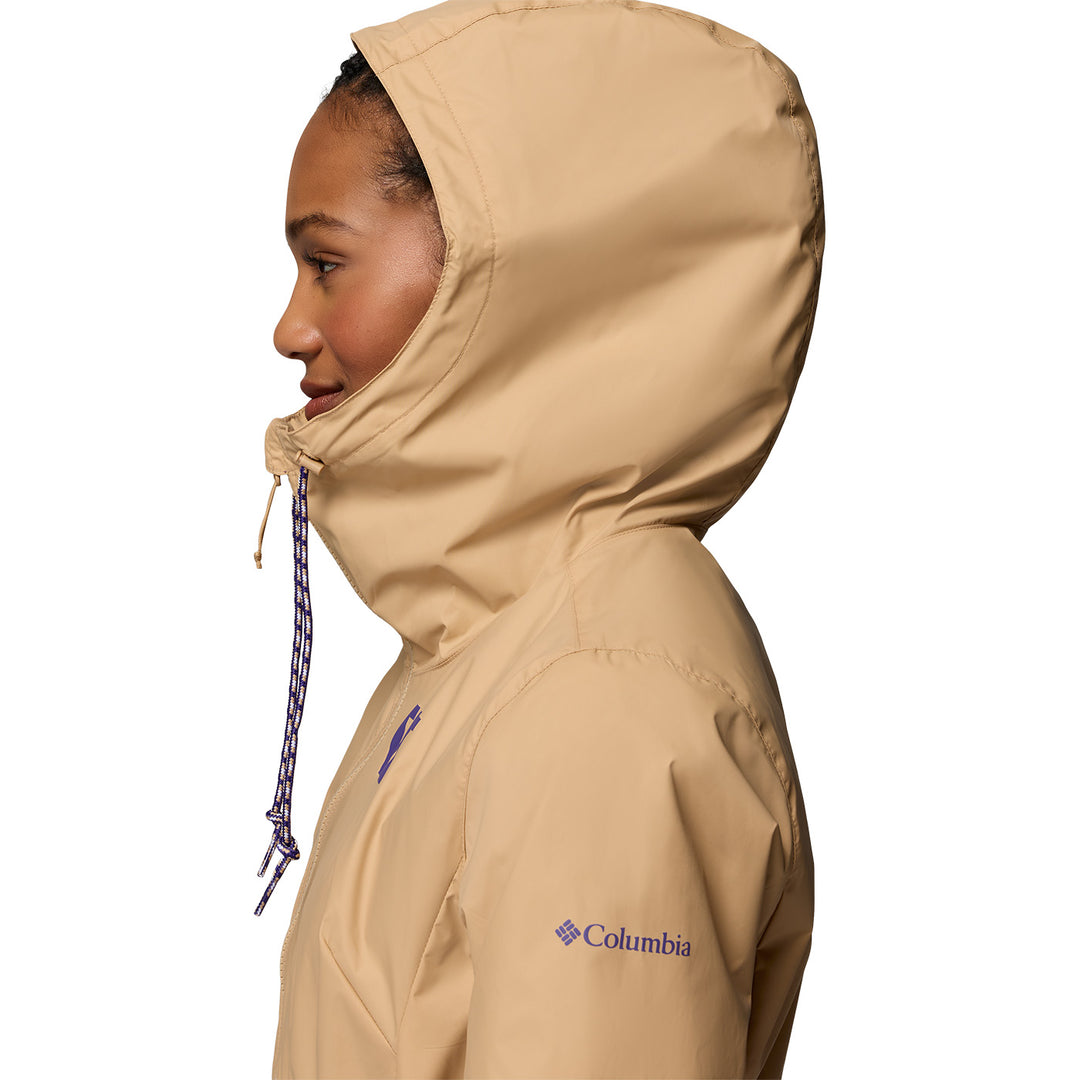 Columbia Women's Washington Huskies Lily Park Rain Jacket