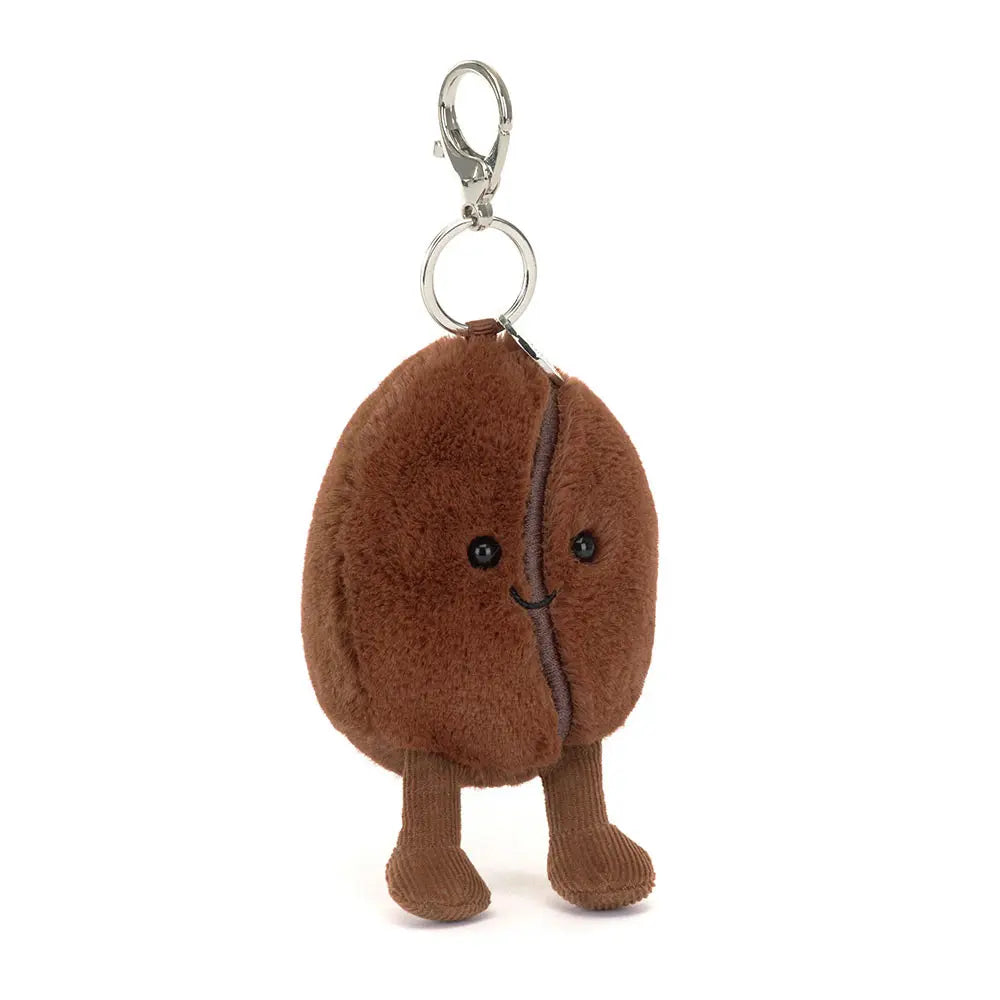Jellycat Amuseables Coffee Bean Bag Charm Plush