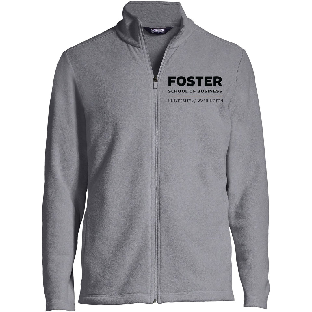 Lands' End Men's UW Foster School of Business ThermaCheck Fleece Full Zip