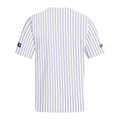adidas Men's 2026 W Logo Pinstripe Baseball Jersey Back thumbnail