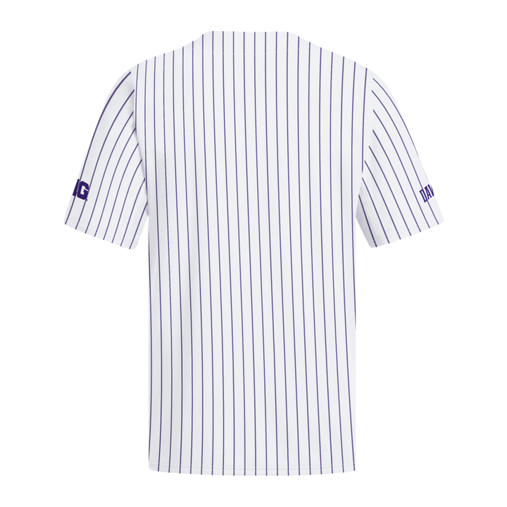 adidas Men's 2026 W Logo Pinstripe Baseball Jersey
