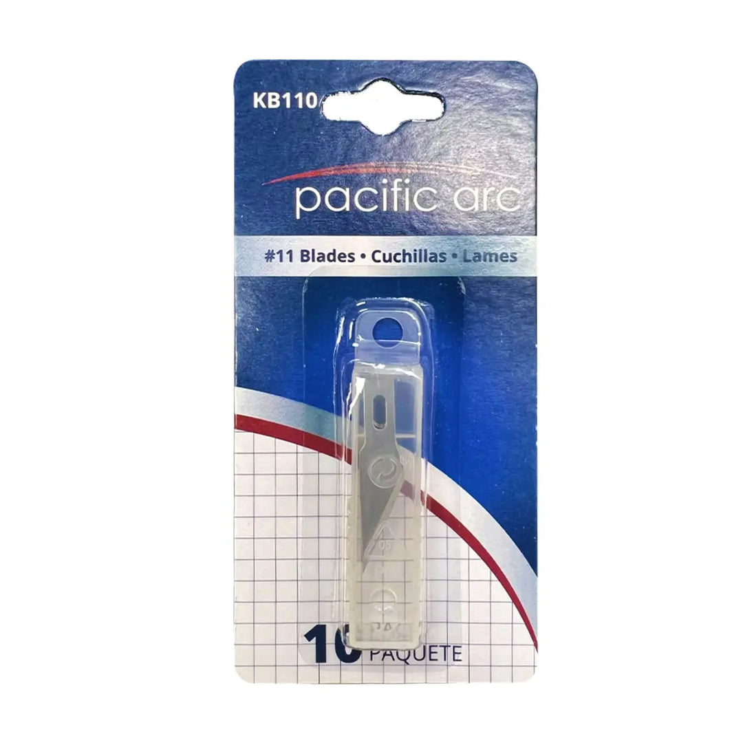 Pacific Arc Size 11 Precision Knife Replacement Blades 10 Pack