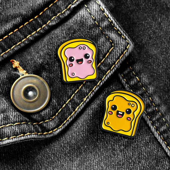 Pals & Co. PB & J Enamel Pin Set