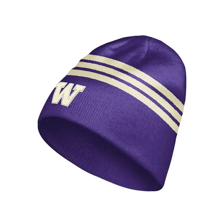 adidas Purple FW25 3 Stripe Beanie