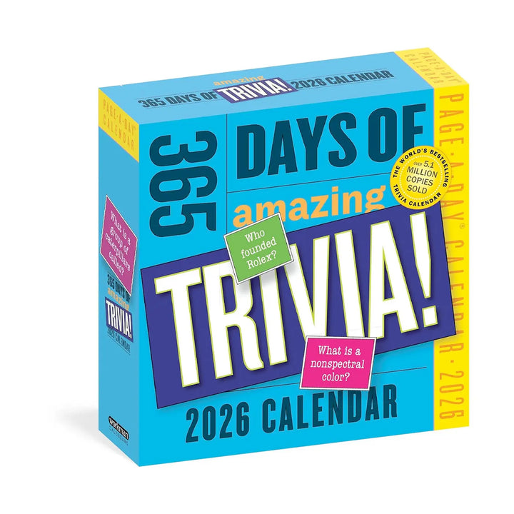 365 Days of Amazing Trivia Page-A-Day Calendar 2026