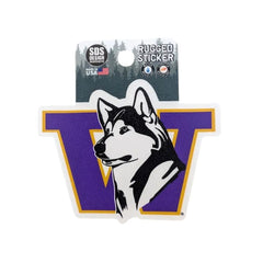 SDS Retro Dog Rugged Sticker 3.5"